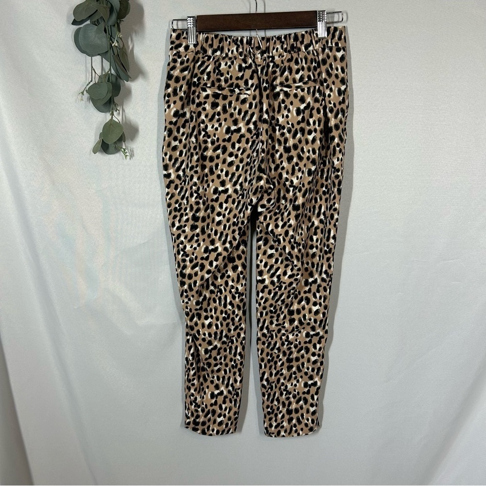 Banana Republic | Hayden Pant Cheetah Print Skinny Pull On Women’s Size 0P - Picture 8 of 15
